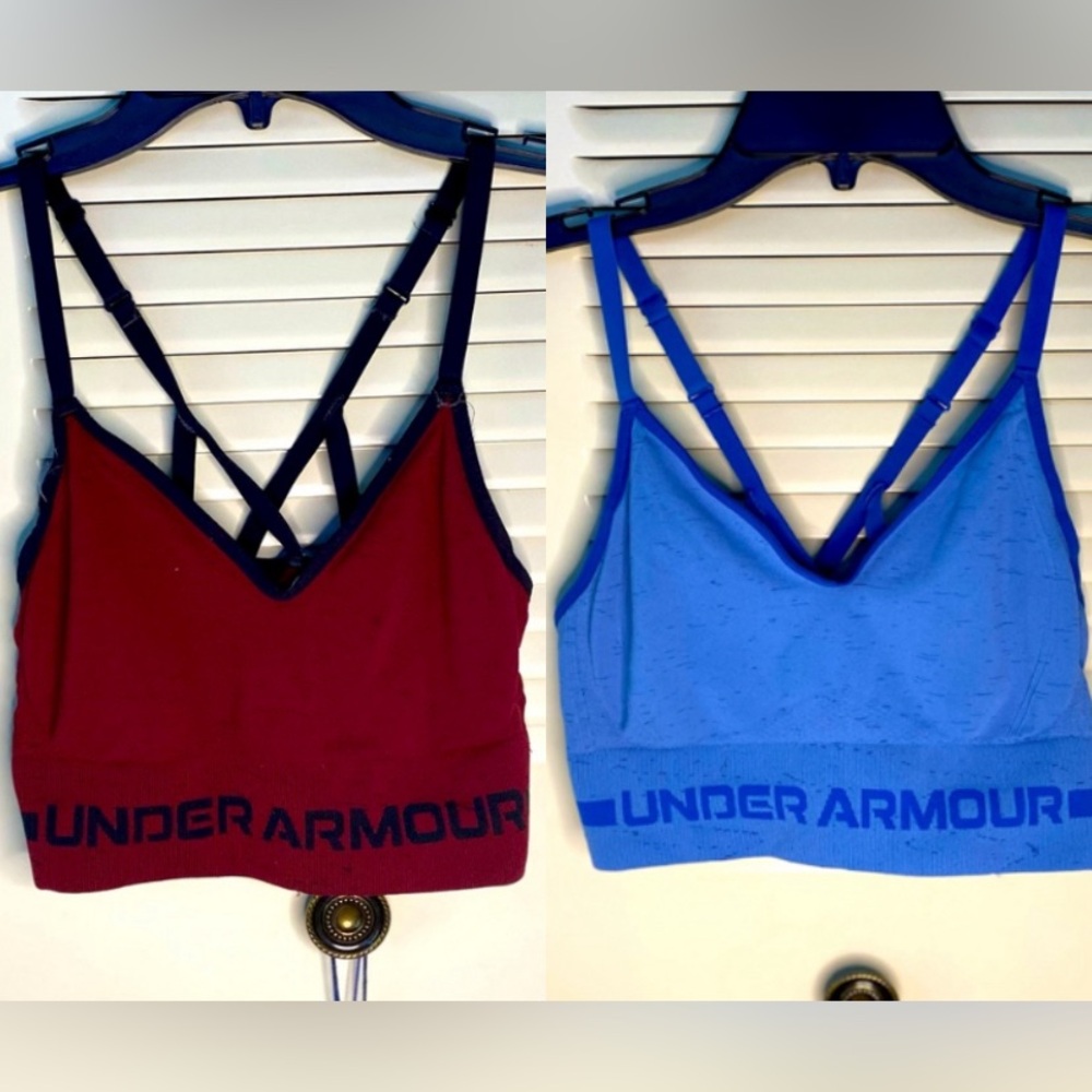 Women's UA Seamless Low Long Sports Bra